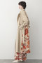 【STUMBLY】Back Printed Trench Coat ヒューエルミュージアム/hueLe Museum
