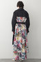 【STUMBLY】Back Printed Trench Coat ヒューエルミュージアム/hueLe Museum