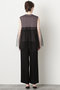 【STUMBLY】Tulle Combination Tops ヒューエルミュージアム/hueLe Museum