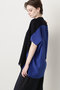 【STUMBLY】Color Block Pullover ヒューエルミュージアム/hueLe Museum ネイビー