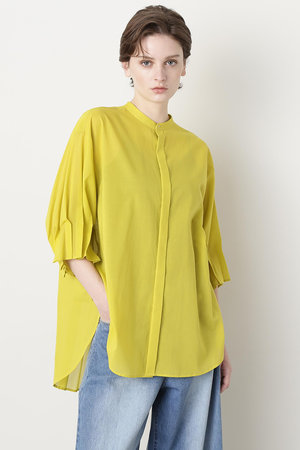 ヒューエルミュージアム/hueLe Museumの【STUMBLY】Tuck Sleeve Shirt(110400/110402)