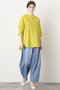【STUMBLY】Tuck Sleeve Shirt ヒューエルミュージアム/hueLe Museum