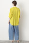【STUMBLY】Tuck Sleeve Shirt ヒューエルミュージアム/hueLe Museum