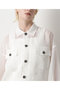 【STUMBLY】Sheer Organdy Jean Jaket ヒューエルミュージアム/hueLe Museum