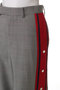 【STUMBLY】Side Line Combination Pants ヒューエルミュージアム/hueLe Museum