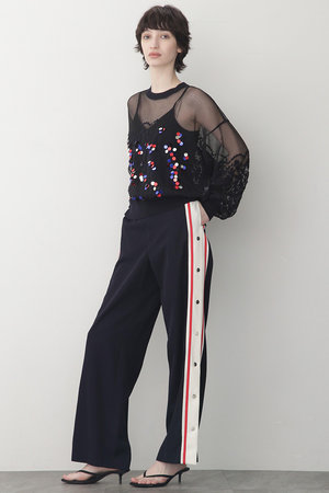 ヒューエルミュージアム/hueLe Museumの【STUMBLY】Side Line Combination Pants(110600/110601)