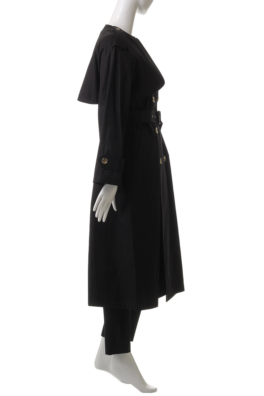 ア*ジ様 STUMBLY　コート hueLe Museum(ヒューエルミュージアム)｜【STUMBLY】No Collar Trench