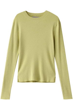 ヒューエルミュージアム/hueLe Museumの【hLM】ウォシャブルシルクニットプルオーバー(110300/110301)