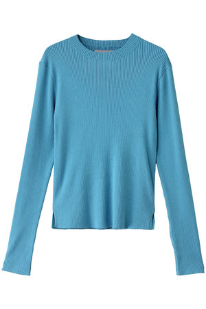 ヒューエルミュージアム/hueLe Museumの【hLM】ウォシャブルシルクニットプルオーバー(110300/110301)