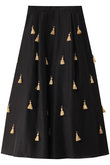 【STUMBLY】Sheer Organdy Tassel Skirt