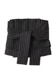 【STUMBLY】Yarn Dyed Side Zip Bustier