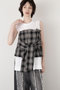 【STUMBLY】Yarn Dyed Side Zip Bustier ヒューエルミュージアム/hueLe Museum ブラック
