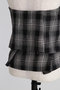 【STUMBLY】Yarn Dyed Side Zip Bustier ヒューエルミュージアム/hueLe Museum