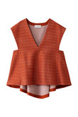 【STUMBLY】Back Peplum Blouse