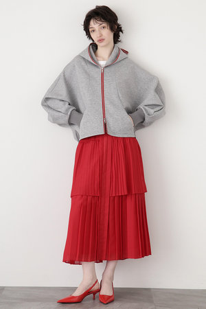 ヒューエルミュージアム/hueLe Museumの【STUMBLY】Pleats Combination Skirt(110700/110703)