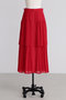 【STUMBLY】Pleats Combination Skirt ヒューエルミュージアム/hueLe Museum