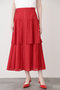【STUMBLY】Pleats Combination Skirt ヒューエルミュージアム/hueLe Museum