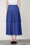 【STUMBLY】Pleats Combination Skirt ヒューエルミュージアム/hueLe Museum