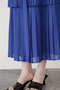 【STUMBLY】Pleats Combination Skirt ヒューエルミュージアム/hueLe Museum