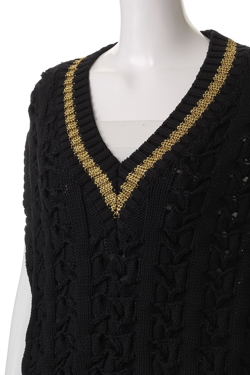 Stumblyベスト新品⭐︎VERY掲載品 STUMBLY（スタンブリー） ベスト ジレ STUMBLY / Bulky Tilden Knit