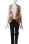 【STUMBLY】Printed Narrow ilhouette Gilet ヒューエルミュージアム/hueLe Museum