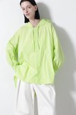 【STUMBLY】Hooded Big Silhouette Shirt