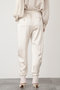 【STUMBLY】Curvy Jogger Satin Pants ヒューエルミュージアム/hueLe Museum