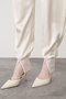 【STUMBLY】Curvy Jogger Satin Pants ヒューエルミュージアム/hueLe Museum