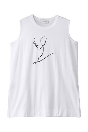 ヒューエルミュージアム/hueLe Museumの【STUMBLY】Eri Yoshida Collaboration Tank(110100/110101)