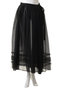 【STUMBLY】Tulle/Organdy Layered Skirt ヒューエルミュージアム/hueLe Museum