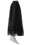 【STUMBLY】Tulle/Organdy Layered Skirt ヒューエルミュージアム/hueLe Museum