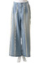 【STUMBLY】Fringe Combination Denim ヒューエルミュージアム/hueLe Museum