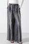 【STUMBLY】Fringe Combination Denim ヒューエルミュージアム/hueLe Museum
