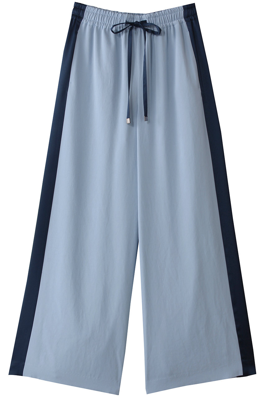 hueLe Museum 【STUMBLY】Side Line Wide Pants (ブルー, 36) ヒューエルミュージアム ELLE SHOP hueLe Museum 【STUMBLY】Side Line Wide Pants (ブルー, 36) ヒューエルミュージアム ELLE SHOP
