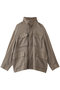 【STUMBLY】Sheer Military Jacket ヒューエルミュージアム/hueLe Museum カーキ