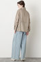 【STUMBLY】Sheer Military Jacket ヒューエルミュージアム/hueLe Museum