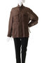 【STUMBLY】Sheer Military Jacket ヒューエルミュージアム/hueLe Museum