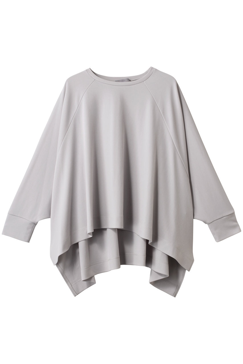 ヒューエルミュージアム/hueLe Museumの【hLM】トリアセダンボールジャージーオーバートップ(グレー/7505160412)