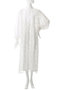 【STUMBLY】Lace Combi Shirt Dress ヒューエルミュージアム/hueLe Museum