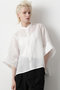 【STUMBLY】Volume Sleeve Shirts ヒューエルミュージアム/hueLe Museum ホワイト