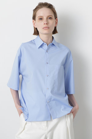 ヒューエルミュージアム/hueLe Museumの【STUMBLY】Half Sleeve Shirt(110400/110402)