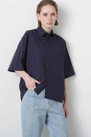ヒューエルミュージアム/hueLe Museumの【STUMBLY】Half Sleeve Shirt(110400/110402)