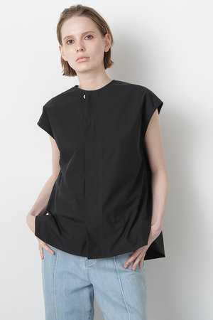 ヒューエルミュージアム/hueLe Museumの【STUMBLY】Roundneck Gilet Blouse(110400/110402)