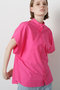 【STUMBLY】Big Cuff Blouse ヒューエルミュージアム/hueLe Museum ピンク