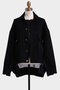 【STUMBLY】Denim Orgadany Combi Jacket ヒューエルミュージアム/hueLe Museum