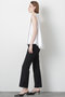 【STUMBLY】Back Peplum Jersey ヒューエルミュージアム/hueLe Museum