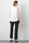 【STUMBLY】Back Peplum Jersey ヒューエルミュージアム/hueLe Museum