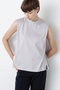 【STUMBLY】Back Peplum Jersey ヒューエルミュージアム/hueLe Museum グレー