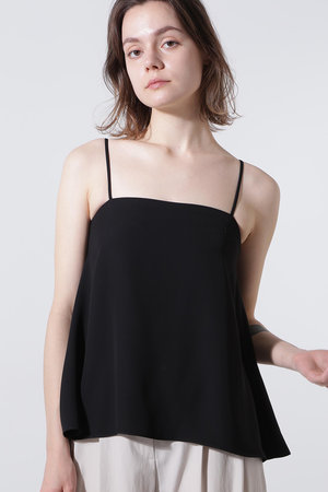 ヒューエルミュージアム/hueLe Museumの【hLM】スムージーサテンパッド付きキャミ(110100/110101)