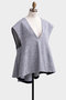【STUMBLY】 Tweed Peplum Blouse ヒューエルミュージアム/hueLe Museum